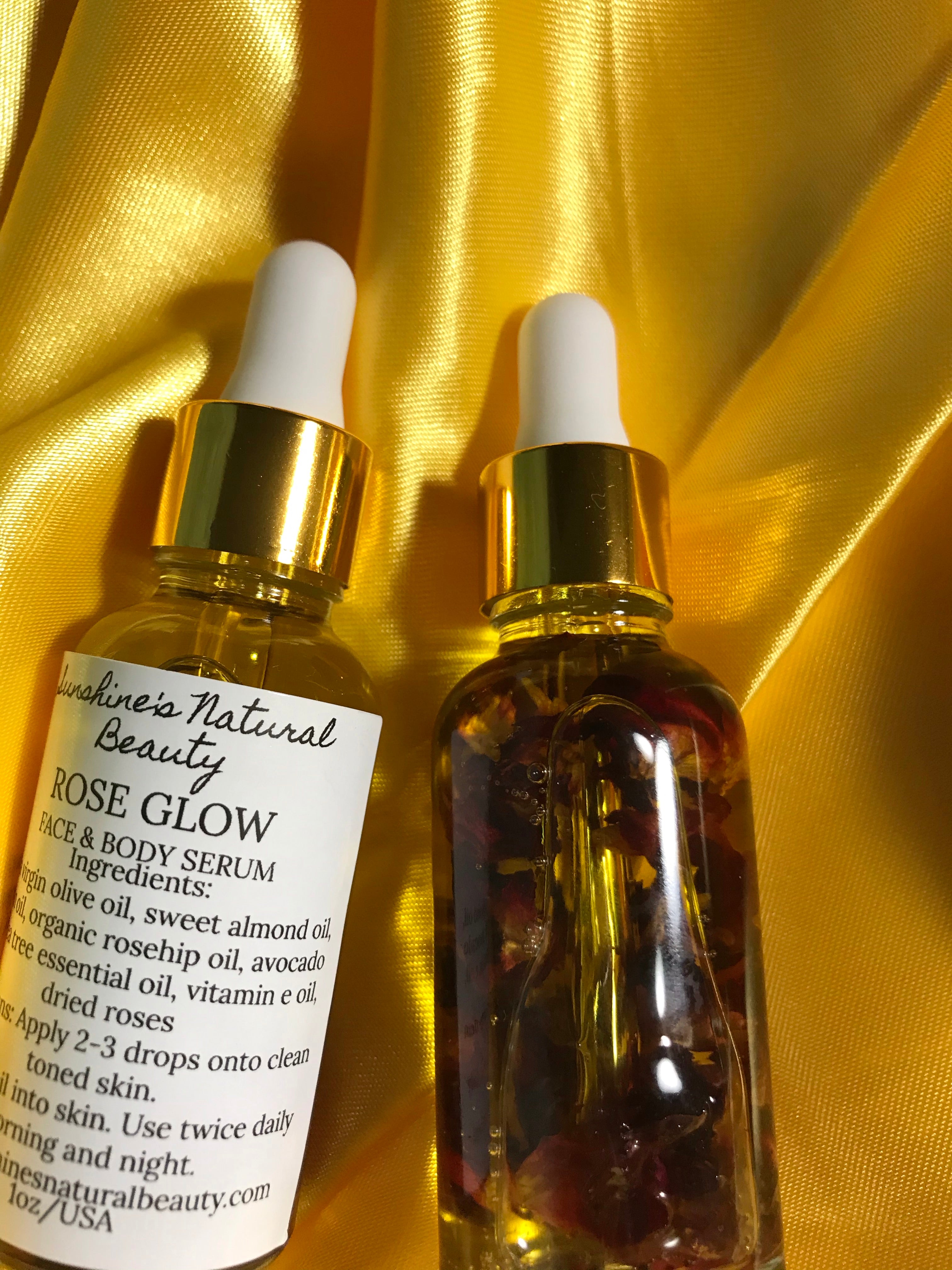 Acne & Dark Spots Rose Glow Face and Body Serum