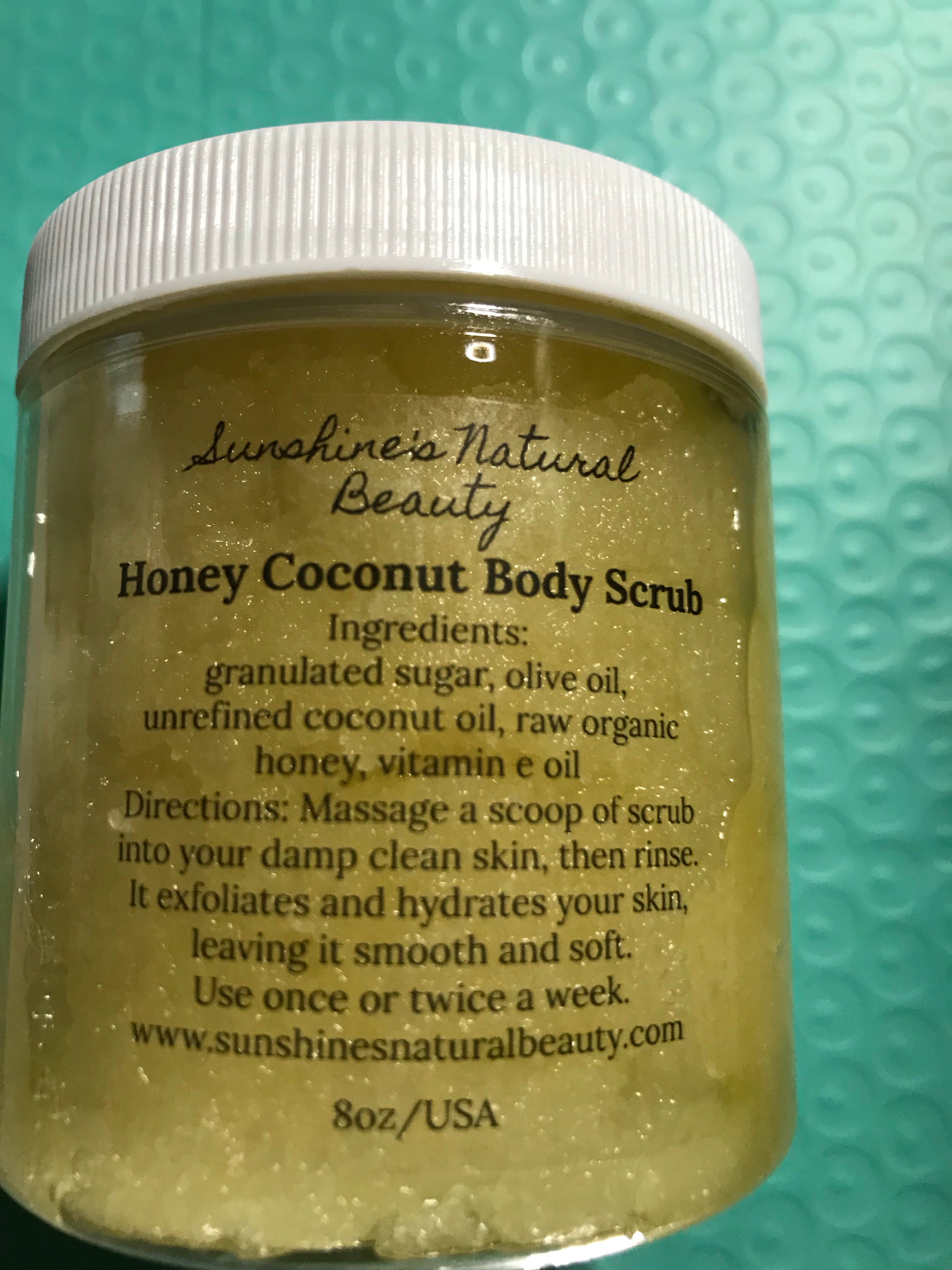 Acne & Dark Spots Honey Coconut Body Scrub