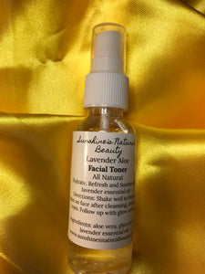 Acne, Dark Spots & Eczema Lavender Aloe Facial Toner